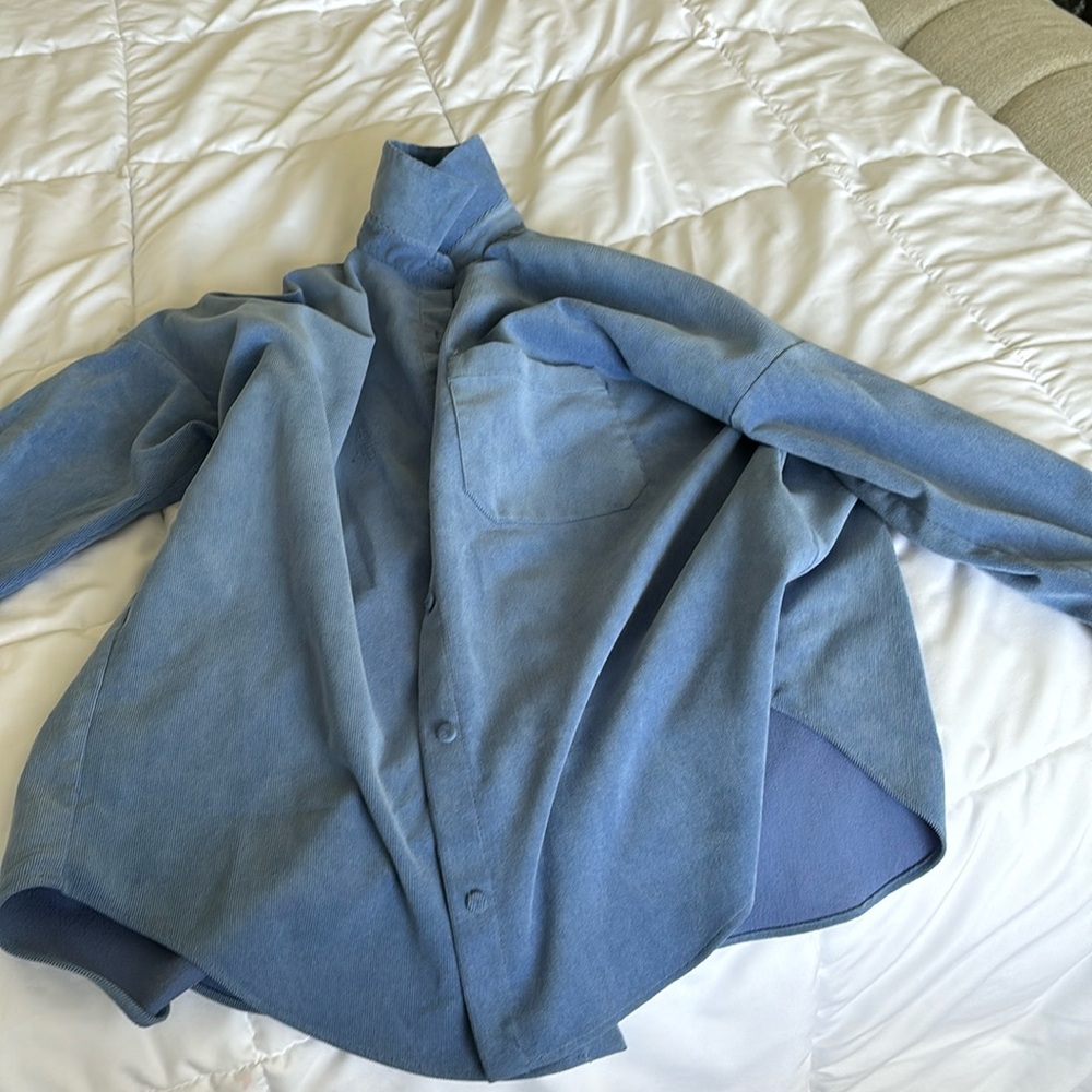 Blue flannel